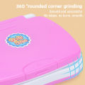 【NEW】 Mini LED Display Screen Simulation Laptop Study Computer Educational Early Education Learning Machine Toy. 