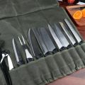 Roll Bag Chef Knife Bag Kitchen Storage Bags Portable Knife Holder Multifunction Knife Carrying Bag Chef Tool Organizer. 