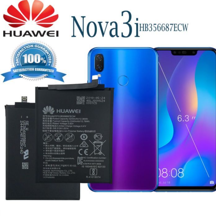 Huawei Nova 3i Battery Replacement Huawei HB356687ECW Battery with