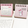 Student Desktop Book Pink Calendar Notebook Desktop Calendar 2024 Cute Calendar Cute Desk Calendar. 