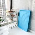 Drain Rack Kitchen Silicone Dish Drainer Tray Large Sink Drying Rack Worktop Organizer Drying Rack For Kitchen Dishes Tableware. 