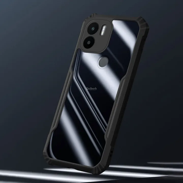 Quiberk%20for%20Xiaomi%20Redmi%20A1%20Plus%20/%20A2%20Plus%20Case%20Edge-Reinforced%20Shockproof%20Hard%20Transparent%20Phone%20Cover%20-%20Image%205