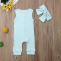 Newborn Infant Babys Girl Boy Outfit Cotton Romper Jumpsuit Bodysuit Clothes Set 6-18M. 