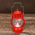 Retro Led Oil Lamp Pot-shaped Candle Light Portable Night Lights Ornament For Bedroom Decoration. 