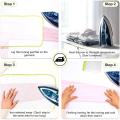 15 Pieces Household Ironing Cloth 24X16In over Ironing Board Hanger Pressing Cloth for Ironing Reusable. 