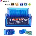 Elm327 Obd2 Scanner -compatible  V1.5/V2.1 OBD Car Diagnostic Tool Code Reader For Android Windows Symbian English - V 2.1. 