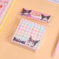 Sanrio Handbook Grid Sticky Notes Non-Adhesive Handbook Stickers Material Book Student With Sticky Notes Students Cute Stikers. 