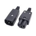 IEC320 C14 C15 AC PDU/UPS Wired Power Outlet Socket Cable Assemble Install Electrical Panel Receptacle AC Socket 250V 10A. 