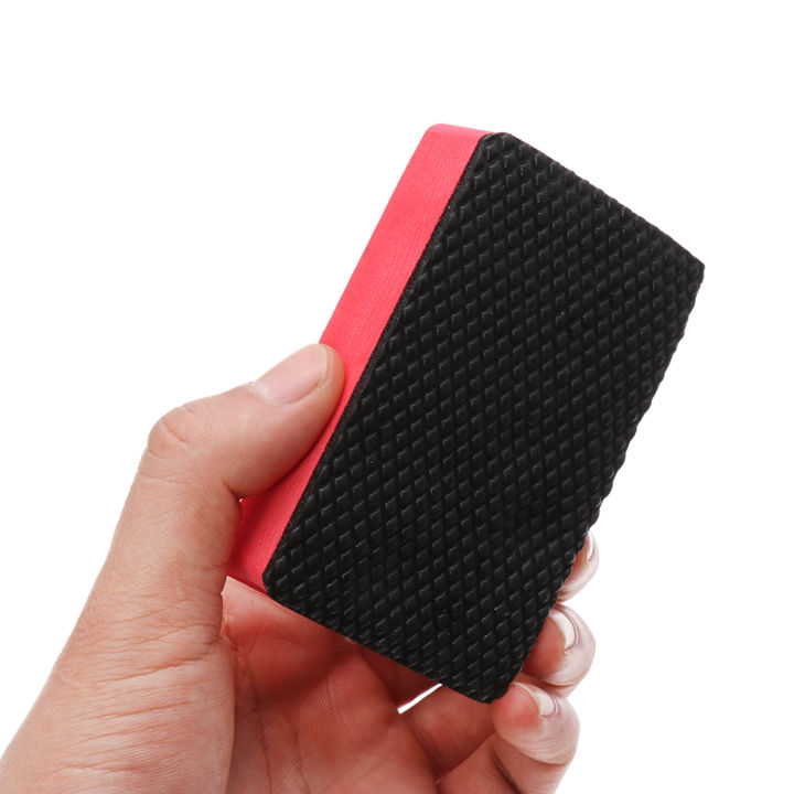 LeiyanBargain price 1PC Car Magic Clay Bar Pad Decontamination Sponge Block Cleaner Cleaning Eraser Wax Polish Pad Auto Washing Tool Accessories