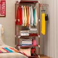 High Quality Simple Metal Iron Coat Rack Floor Standing Clothes Hanging Storage Rack Hanger Rack Bedroom Furniture. 