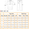 V Neck Nurse Work Suits Scrub Uniform Operating Room Doctor Workwear Scrubs Set Top Pant Solid Color Nursing Uniforms Women Men. 