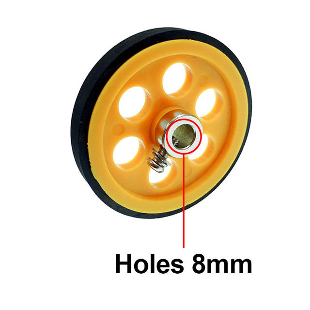 Encoder%20Meter%20Wheel%20Synchronous%20Length%20Perimeter%20200%20Measurement%20Counting%20Distance%20Measurement%20Rubber%20Diameter%2063.7%20Holes%206/8mm%20-%20Image%204