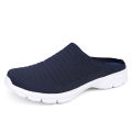 【WEJA】Mules for Men Half Shoes Sport Walking Shoes Summer Breathable Mules Sneakers Slip on Half Loafers Korean Fashion Half Slippers Outdoor Mesh Running Shoes Comfortable Driving Sandals Slippers. 