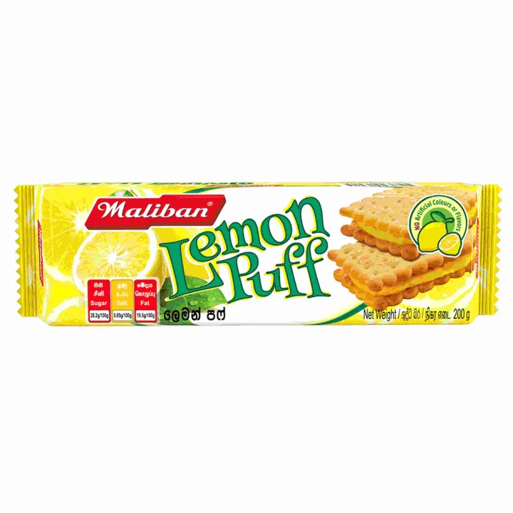 Maliban Lemon Puff 200g