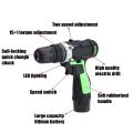Multifunctional Electric Hand Drill Household Cordless Screwdriver Drill Rechargeable Power Tools Screwdriver. 