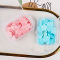 Portable Flower Shape Soap Flakes / Skin Friendly Disinfecting Soap Paper / Disposable Boxed Soap Slice for Travel. 