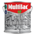 MULTILAC BRIGHT ALUMINUM PAINT. 
