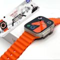 Smart Watch T800 Ultra 2023 New Series Fitness Wotch 8 Ultra Smart Watch Sport Wireless Charger Orange and Black color smart watches. 