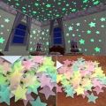 Radium stars wall stickers 50pc and 25pc kids glowing toys stickers Radium Stars Radium Stickers Night Glow Radium Stars Kids Wall Stickers Plastic Redium. 