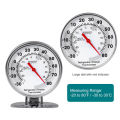 Stainless Refrigerator Thermometer Freezer Temperature Gauge Mini Thermometer Grill for Home Kitchen Food. 