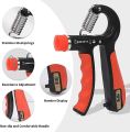 Hight Quality Hand Gripper - Hand Gripper 60 kg with Counter | Forearm Exercise Equipment Adjustable |Handgriper Forearm Grip for Men Gym (Adjustable w Counter). 