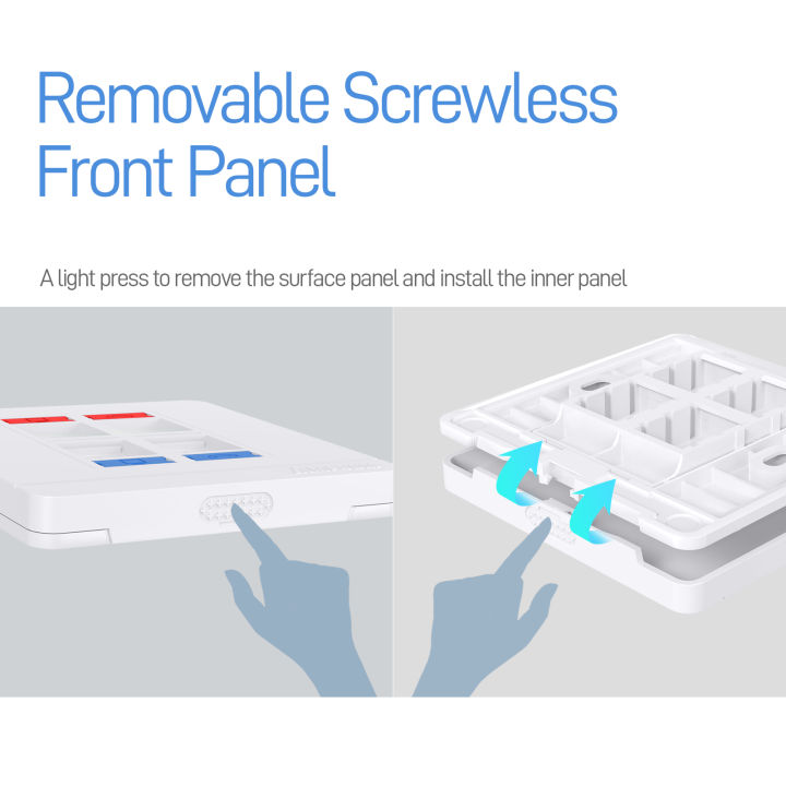 Ampcom%20Rj11%20Rj45%20Faceplate%20Wall%20Socket%20Wallplate%20Face%20Plate%201-Port%202-Port%204-Port%20Networking%20Telephone%20Socket%20Outlet%20Mount%20Panel%20-%20Image%203