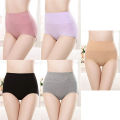 5PCS High Waist Cotton Panties Women Body Shaper Underwear Plus Size XL-4XL Fashion Girls Briefs Seamless Female Lingerie. 