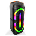 GTS-2132 Portable Wireless Bluetooth Speaker with Mic LED Light RGB Support Mic, FM, AUX, USB, SD Card Karaoke Speaker Buffel Subwoofer Music Player Party Box with Microphone GTS Speaker KTS 2132. 