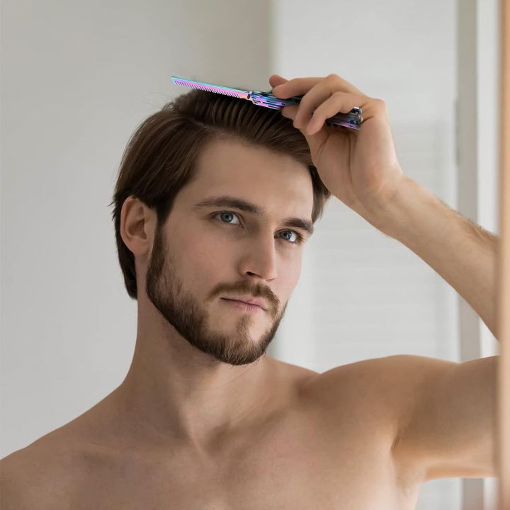 Foldable%20CSGO%20Balisong%20Trainer%20Pocket%20Flail%20Knife%20Uncut%20Blade%20Butterfly%20Comb%20For%20Training%20Tool%20Portable%20Butterfly%20Training%20Knife%20-%20Image%206