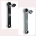 Bicycle COG Wheel Left Arm Crank MTB Pedal Arm - Grey and Black. 