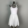Can't Hide Zhao Lusi Same Style White Fitted Waist Vest Sling Dress Women's Summer Short Skirt Hot Girl Slim White Dress. 
