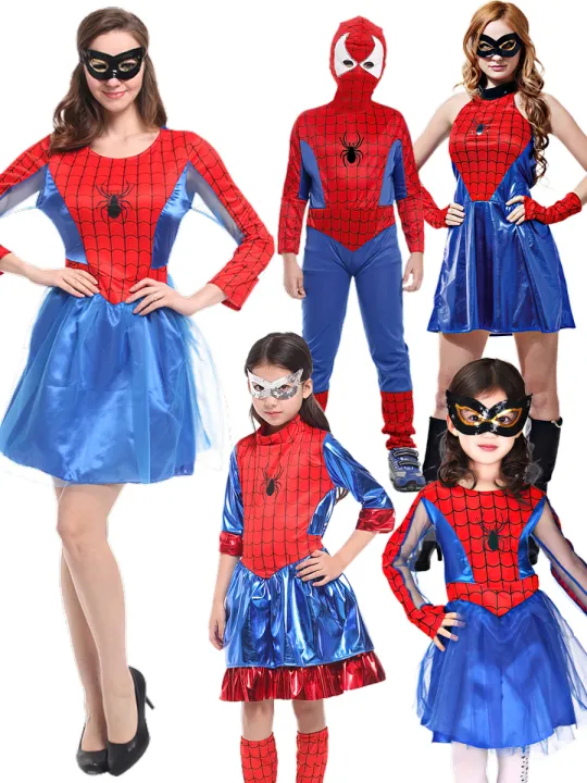 Parent-child%20Hero%20Warrior%20Costume,%20Children's%20Superhero%20Role-playing%20Suits%20Stage%20Performance%20-%20Image%204