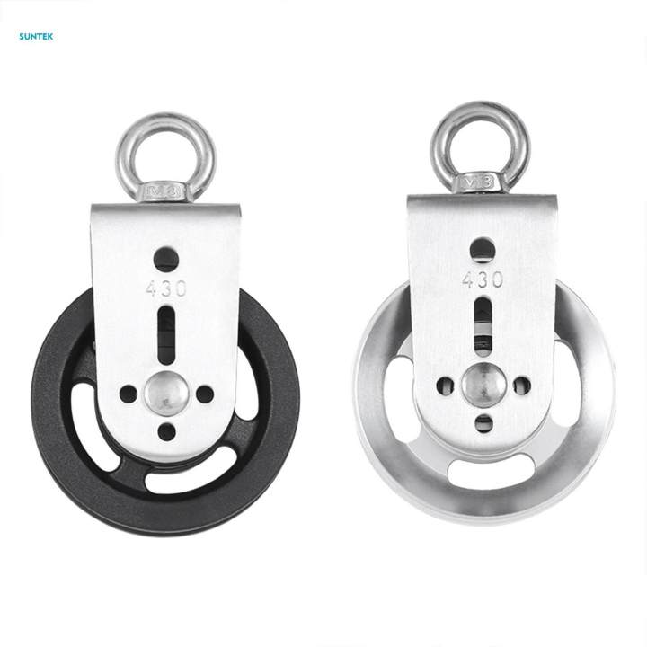 Bearing%20Pulley%20Wheel%20Pulley%20Systems%20Lifting%20Lightweight%20Lifting%20Wheels%20Cable%20Pulley%20for%20Snatch%20Hoist%20Wire%20Rope%20Crane%20Traction%20DIY%20Attachment%20-%20Image%203
