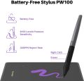 Huion H420X Graphics Pen Tablet 4.17*2.6 Inch Drawing Tablets for Android Phone PC Mac Digital Stylus Battery Free Signature Pad. 