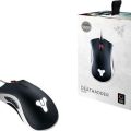 Razer DeathAdder Elite Gaming Mouse: 16,000 DPI Optical Sensor - Chroma RGB Lighting - 7 Programmable Buttons - Mechanical Switches - Rubber Side Grips - Destiny 2 Edition. 