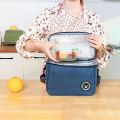 Insulated Lunch Box Men Women Travel Portable Camping Picnic Bag Cold Food Cooler Thermal Bag Kids Insulated Case With Strap 1PC. 
