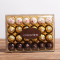 Ferrero Rocher Collection 24 Pieces | Milk, Dark & White Chocolates 259g | Ferrero Rocher Chocolate. 