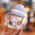 Durable 250ml Children’s Drinking Cup – Fun Cartoon Design, Leak-Proof with Straw, BPA-Free and Easy to Handle for Toddlers. 
