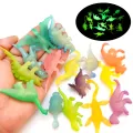 SF 12/16pcs Glow in Dark Dinosaur Model Toys Jurassic World Noctilucent Tyrannosaurus Toy Kids Action Figure Collectible Model Toys Gifts. 