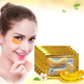 Aobai Giao Beauty Gold Crystal Collagen Patches For Eye Moisture Anti-Aging Acne Eye Mask Korean Cosmetics Skin Care Moisturizing girl. 