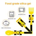 3pcs Tableware for Children Car Bulldozer Excavator Shovel Cutlery Kids Tableware Materials Safety Utensils Kids Spoon Fork set. 