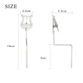 Alto Saxophone Marching Spectrum Clip Sheet Music Clip Holder Clamp-on Holder Lyre Saxophone Parts. 