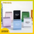 Trendiq Cute Desk Calendar 2025 Desk Calendar Annual Planner Coil Calendar Book Yearly Schedule Organizer for Home Office School Supplies Buyers' Top Choice Desk Calendar 2025. 