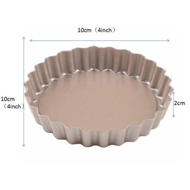 Tart%20Pan,%204%20Inch%20Mini%20Quiche%20Pan%20Removable%20Bottom%20Non-Stick%20Tin,%20for%20Oven%20Baking%20Carbon%20Steel%20Gold%20Pie%20Pan.(4%20Packs)%20-%20Image%207