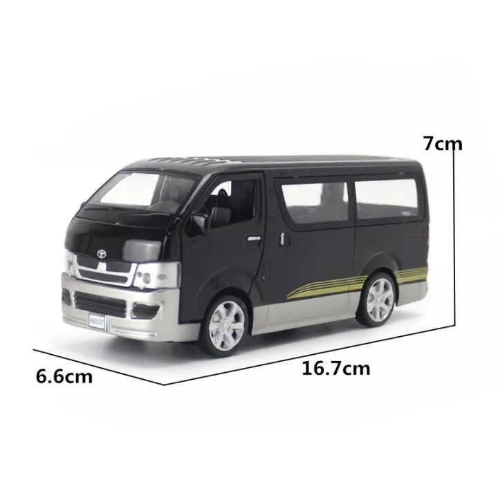 1:32%20Scale%20Proswon%20Diecast%20Toy%20Model%20Toyota%20Hiace%20Van%20Car%20Pull%20Back%20Doors%20Openable%20Sound%20and%20Light%20Educational%20Collection%20Gift%20-%20Image%203
