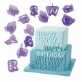 40 Pieces Letters Cake Cutters, Alphabet Cake Cutters Plastic Fondant Letter Cutters Biscuit Cutter Numbers Cake Decorating Letter Cutters for Baking Cake Decorating Alphabet And Numbers Cutter 40 Pcs - Multi. 