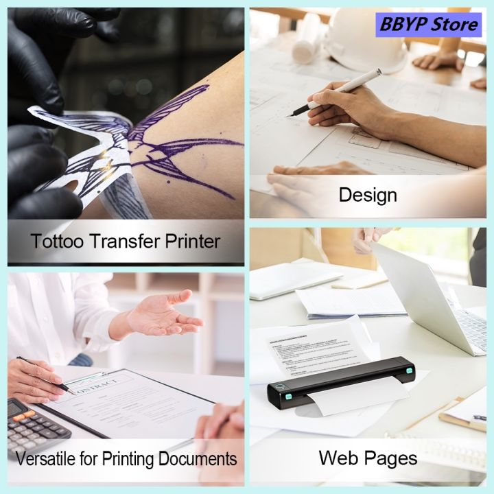 BBYP%20A4%20Thermal%20Printer%20M08F%20Wireless%20Tattoo%20Transfer%20Bluetooth%20USB%20Mobile%20Fifty%20percent%20discount%20Printer%20Machine%20Text%20PDF%20Document%20Design%20Tattoo%20Printing%20-%20Image%206