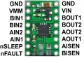 Pololu DRV8833 Dual Motor Driver Carrier. 