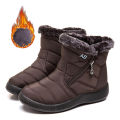 Waterproof Fur-Lined Snow Boots for Men. 