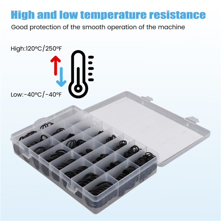 1200pcs%20O%20Ring%20Sealing%20Washer%20Black%20Rubber%20O-Ring%20Plumbing%20Gasket%20Oil%20Resistant%20High%20Temperature%20Kit%20-%20Image%205